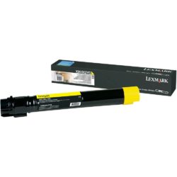 Lexmark X950X2 Yg Toner, Yellow Single Pack X950X2YG